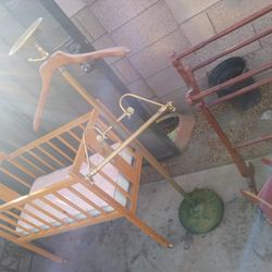 Vintage Valet W/Brass Hardware