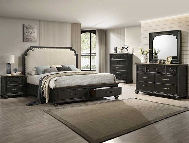 40% SALE Queen Size Platform Bedroom Set With Storage