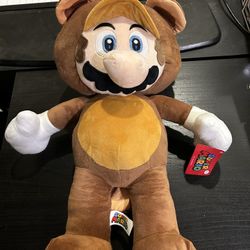 Squirrel Suit Mario Plushie 