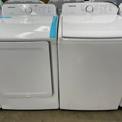 SAMSUNG ELECTRIC DRYER/WASHER SET