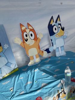 Bluey cut outs