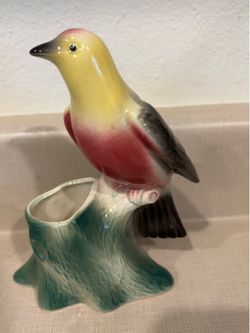 40’s and 50’s vintage bird planter