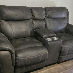 Power RECLINER faux Leather