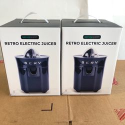 Servappetite NEW Retro, electric juicer, blue 1 Pc