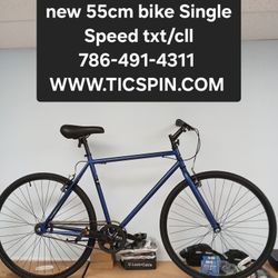 New Bike 55cm Single Speed 