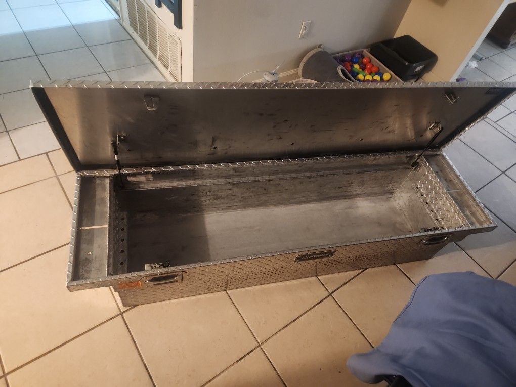 Silver Husky Truck Box