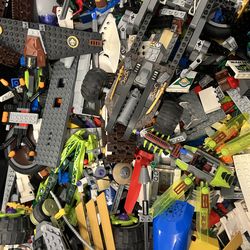 LEGO Bulk Lot – 41 lbs – Vehicles, Partial Builds