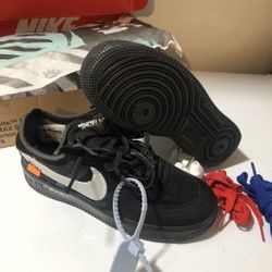Black off-white Nikes            6.5, 7, only