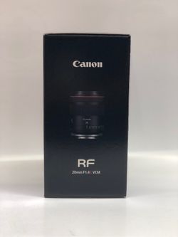 Canon Lens RF 20mm F1.4