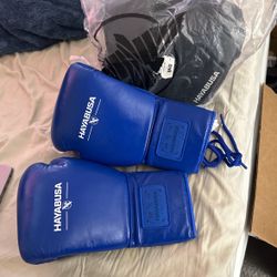 Hayabusa Brand New Pro Boxing Glove 14 Ounces An Head Gear 
