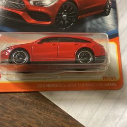 Matchbox Mercedes Benz CLA shooting