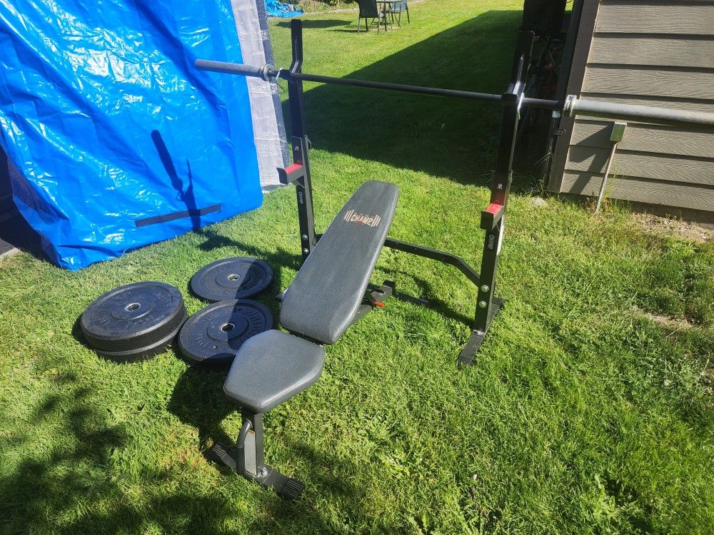 Bench Press with Weights/Olympic Bar