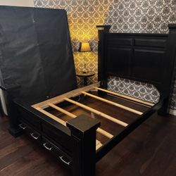 Bed Frame With Drawers