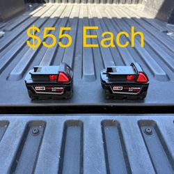 Milwaukee M18 18-Volt 3.0 Ah Lithium-Ion Battery XC Extended Capacity **$55 Each**