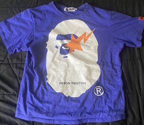 bape heron preston shirt