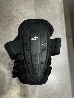 Alpinestars spine protector with detachable chest plate