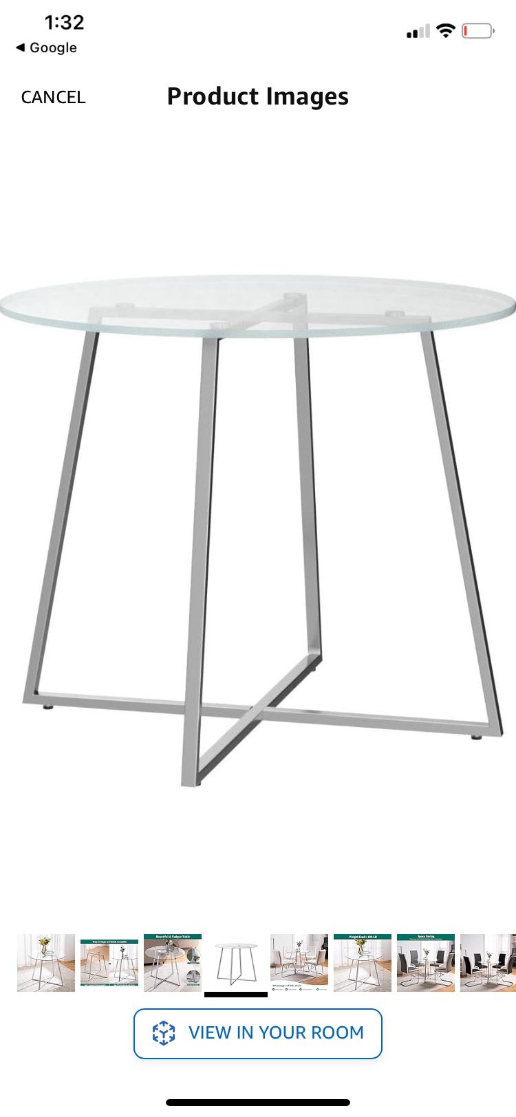 Glass Table 