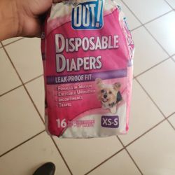Dog Diapers Xs-S