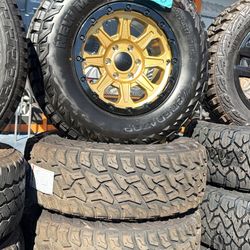 WHEELS TREMOR 17x9 TOYOTA TACOMA CHEVY 