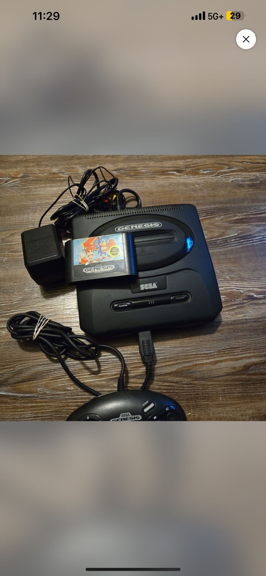 SEGA Genesis Model II System 2, Console Works perfectly!!