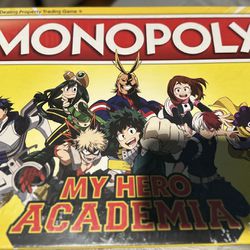 New Sealed My Hero Academia Monopoly Game