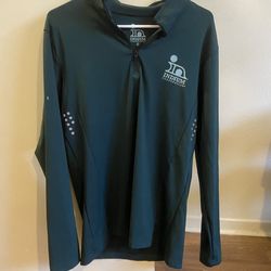 Athletic zip up green men size M/L