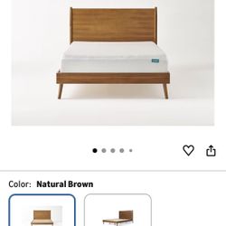 Cal King Mid century Bed Frame