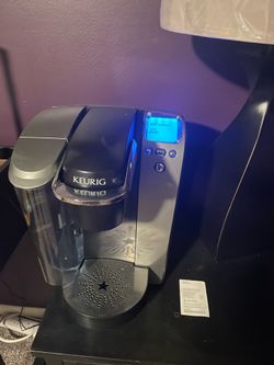 Keurig Coffee Maker – Silver & Black