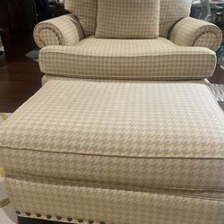 Arm Chair & Ottoman
