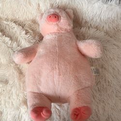 pink pig plushie