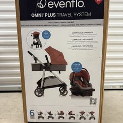 (NEW) Evenflo Omni Plus Modular Travel System 