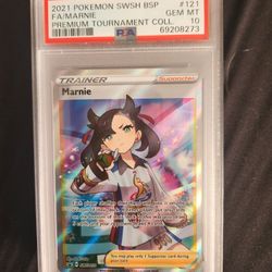 Pokemon Cards - Marnie Full Art Promo PSA 10 for Sale in Montebello, CA -  OfferUp