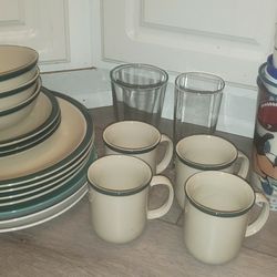Kitchen Dishes, Plates, Bowls, Glasses, Cups, Mugs