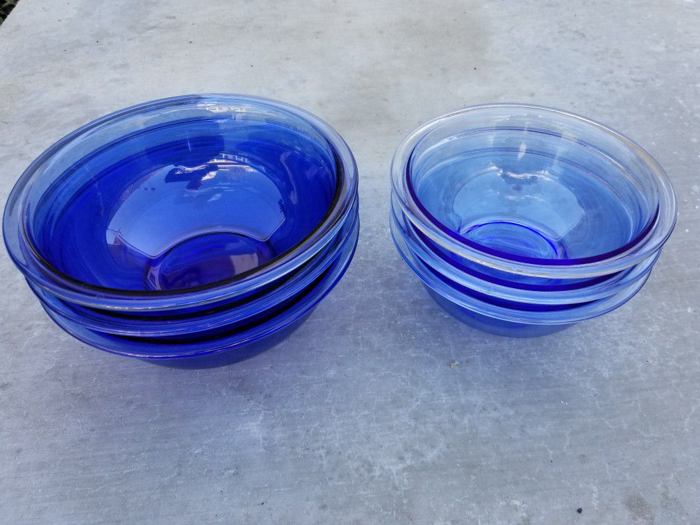 New Pyrex Cobalt Blue 1.5L & 1L mixing bowls