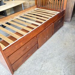 Bed Frame With Drawers