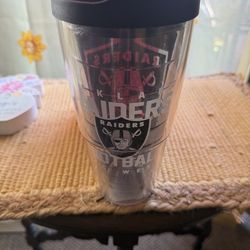 Raiders Tumbler /lid