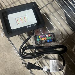 30 Watt MULTICOLORED LED FLOODLIGHT