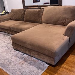 Brown Sectional