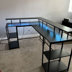 L Shaped Gaming / Office Desk