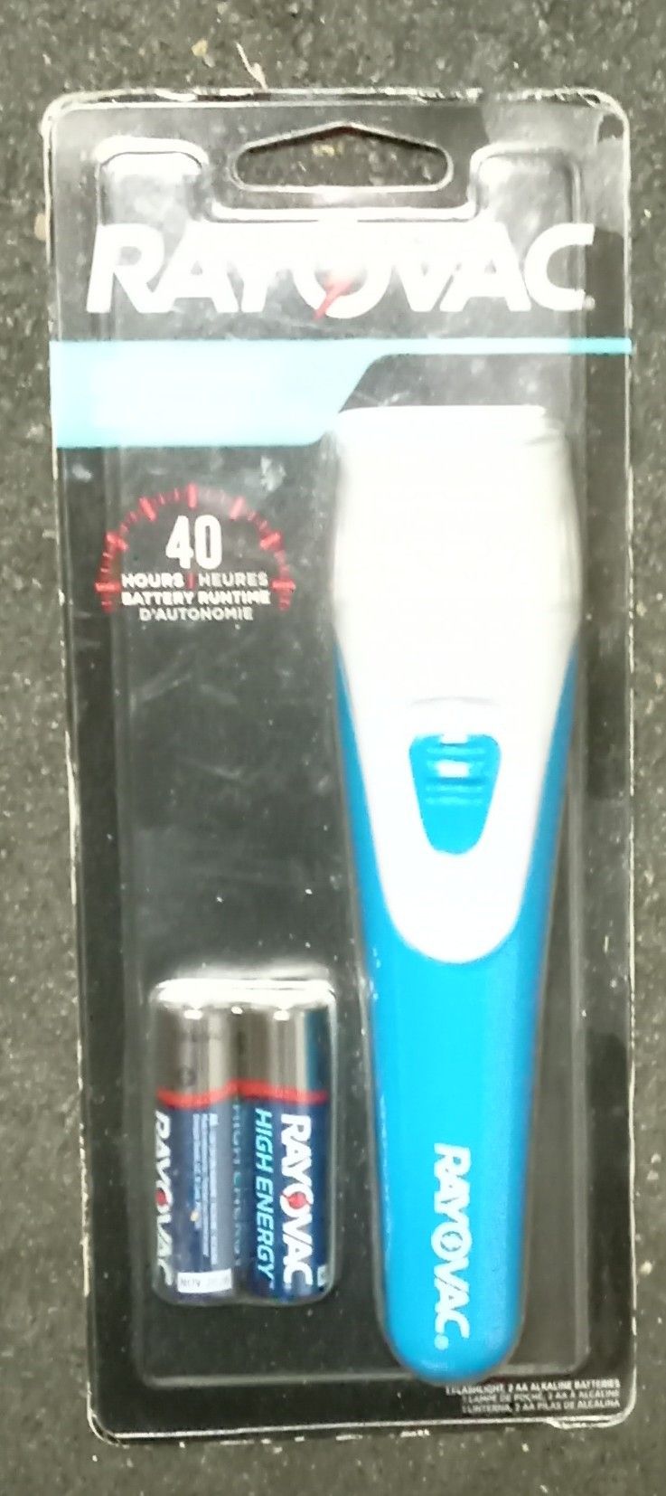 Rayovac BEP2AA-BTB 18 Lumens LED Flashlight