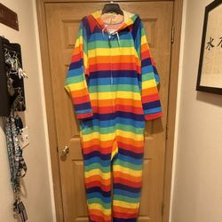 Rainbow Onesie Pjs Size 2XL