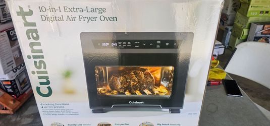 Open box brand new Cuisinart 10 and 1 extra large digital air fryer oven