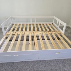 Twin To king Extendable Bed