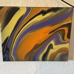 Pour Painting ~ Handmade With Acrylic 