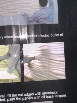 3D wall panels 33 per box