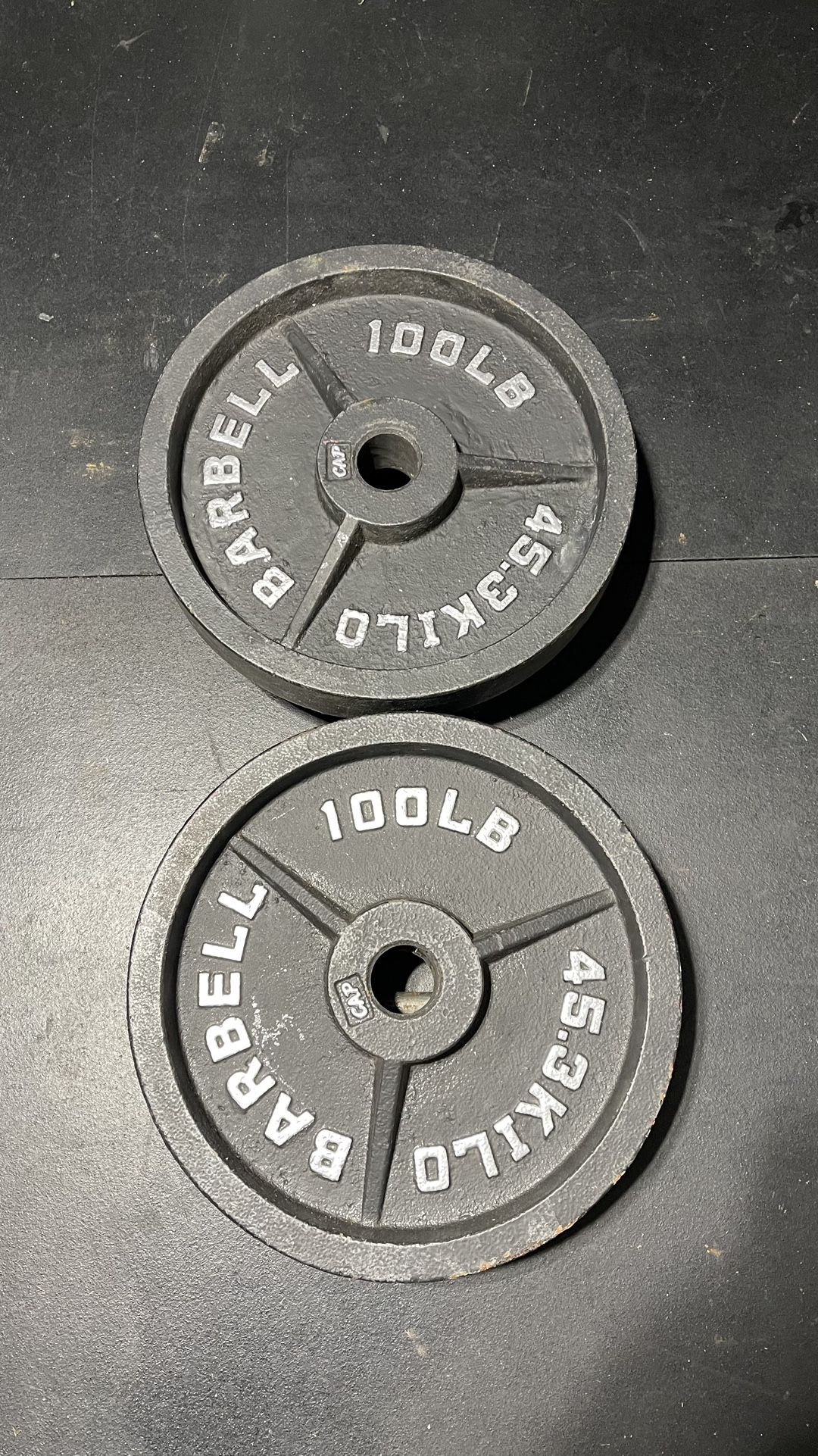 100s. OLYMPIC WEIGHTS