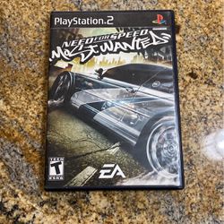 Need for Speed: Most Wanted PS2 2005 Complete CIB Manual Black Label PlayStation