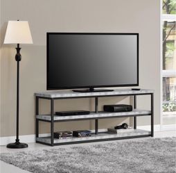 TV Stand Ashlar TV Stand for TVs up to 65", Light Concrete,Entertainment Center