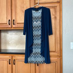 Dress+ Wrap + Necklace 