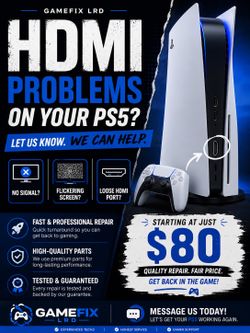 Having HDMI issues with your PlayStation 5?